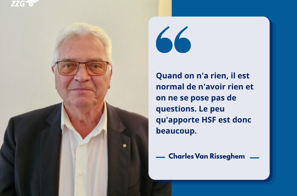 Ces bénévoles qui font HSF – Charles Van Risseghem